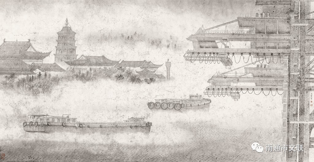 【作品欣赏】南通运河写生采风成果展