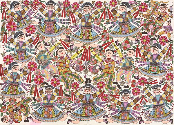 745 王朝芬 我们的节日