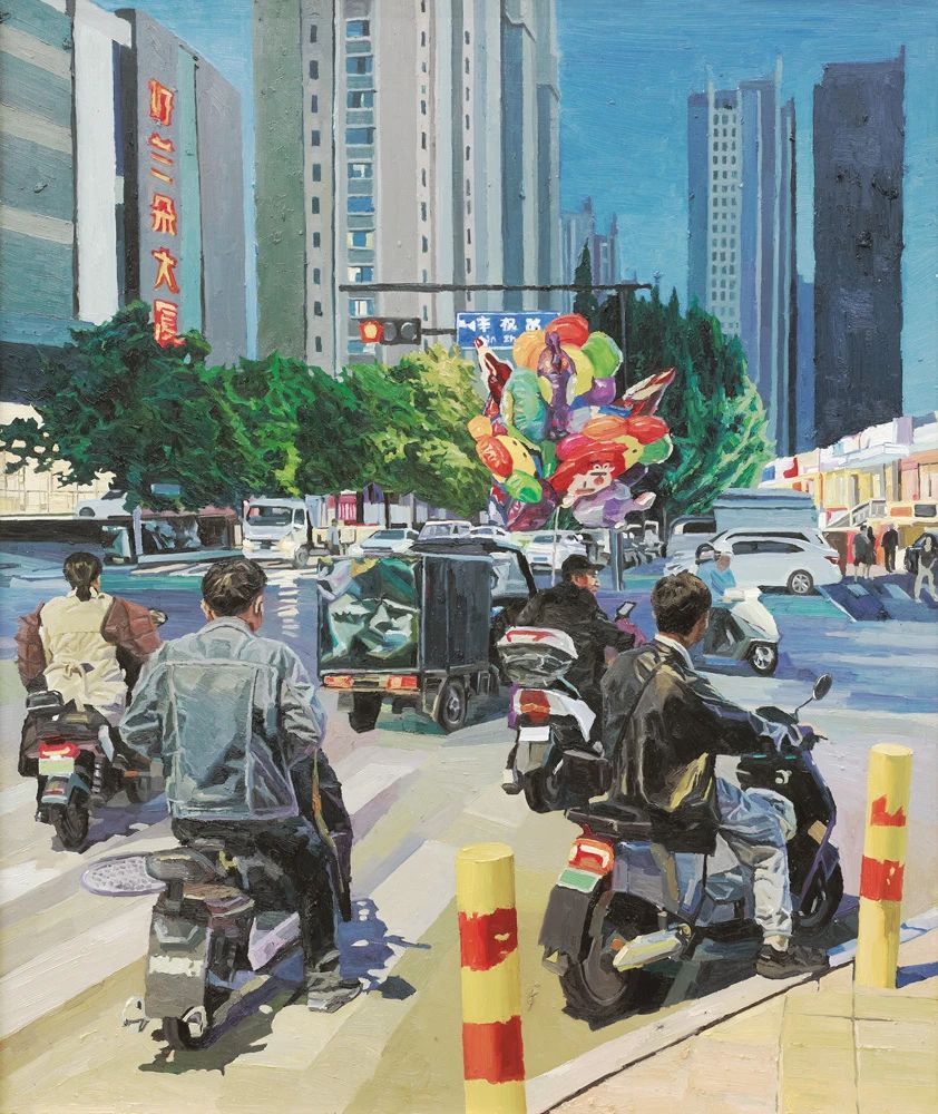 “江苏第四届青年油画展”在省现代美术馆开幕