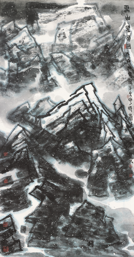 李宝林-灵山圣骨图-248cm×129cm-2018年 189356.jpg