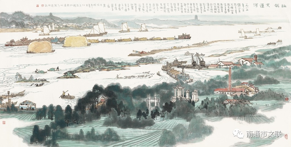 【作品欣赏】南通运河写生采风成果展