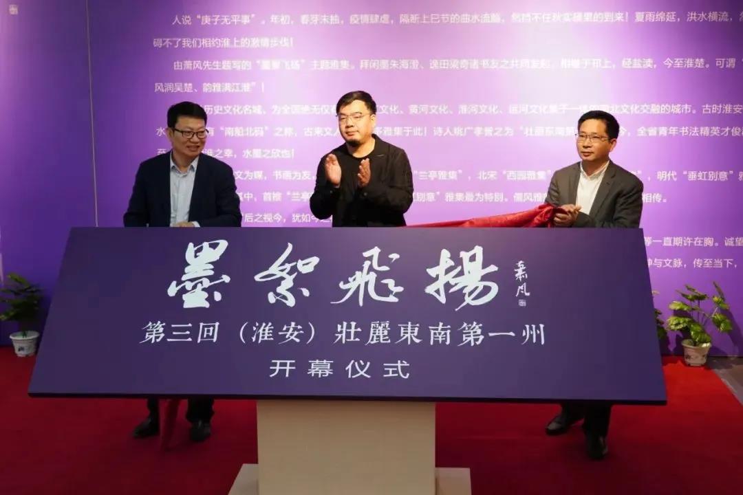 "墨絮飞扬"第三回(淮安站"壮丽东南第一州"在淮安市美术馆开幕