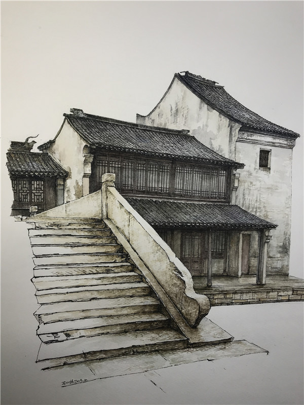 叶雷| 马小伟笔下的姑苏遗韵