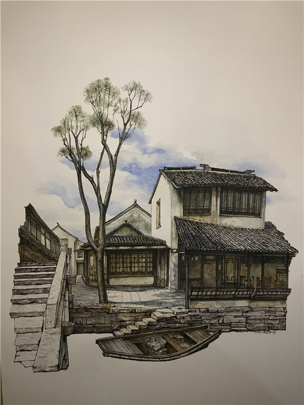 叶雷 | 马小伟笔下的姑苏遗韵