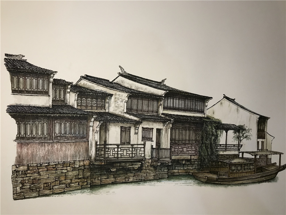 个人艺术展览,1月4日在苏州近代吴门大师张辛稼故居"鹿人画廊"开幕