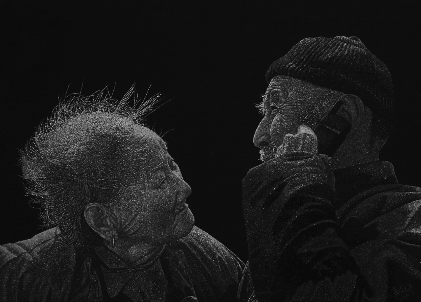 瓷刻《越洋电话》.jpg