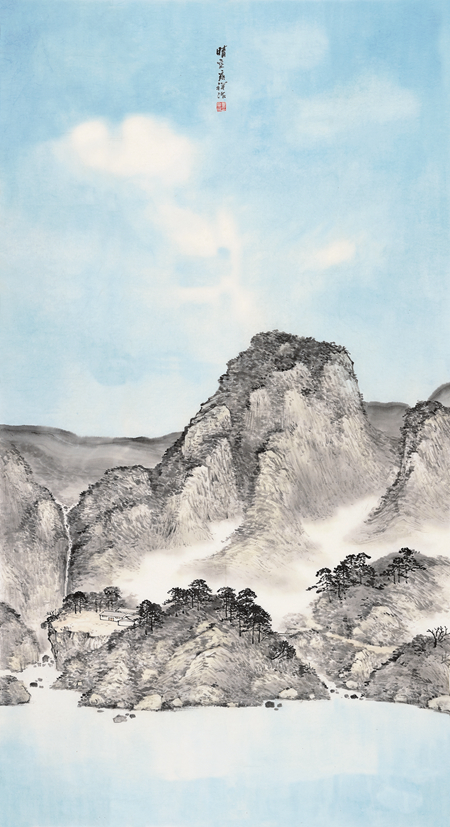 毕宝祥-《晴空》-180cm×95cm-2018年.jpg