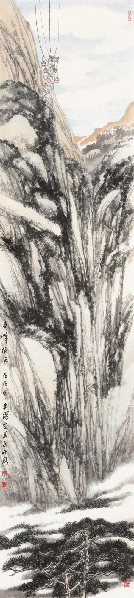 高建胜-青峰依天-230cm×52cm-2018年 189376-378拼.jpg