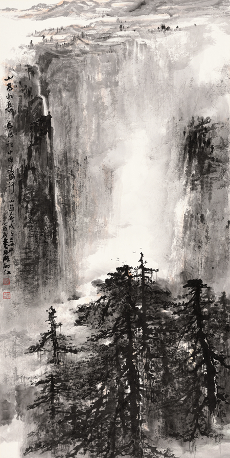 胡　江-山高水长-136cm×68cm-2017年.jpg