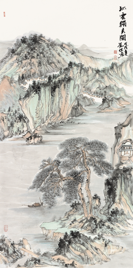刘佳-孤云独去闲-138cm×70cm-2018年 189884.jpg