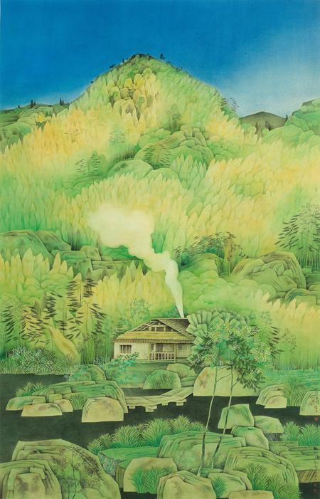 刘赦-《竹山清音图》-128cmx200cm-2009年.jpg