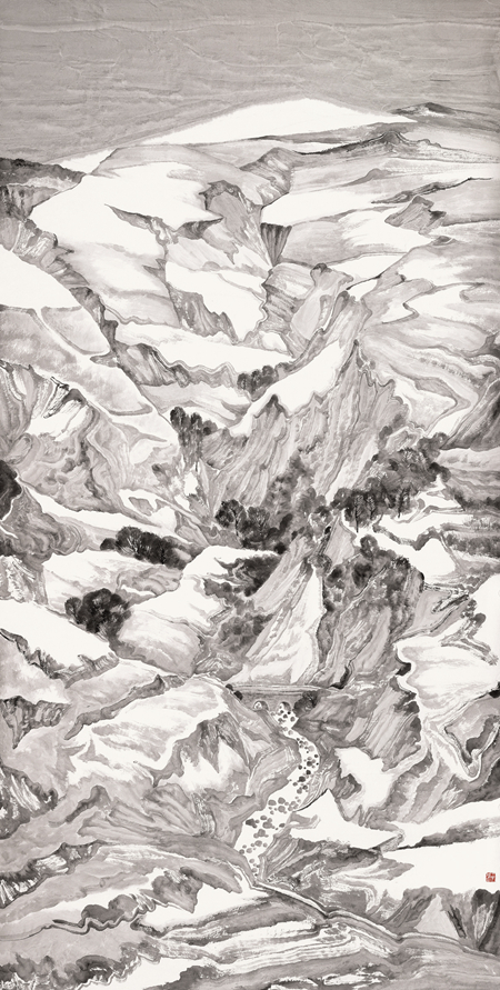 王国斌-黄天厚土之三-246cm×123cm-2017年.jpg