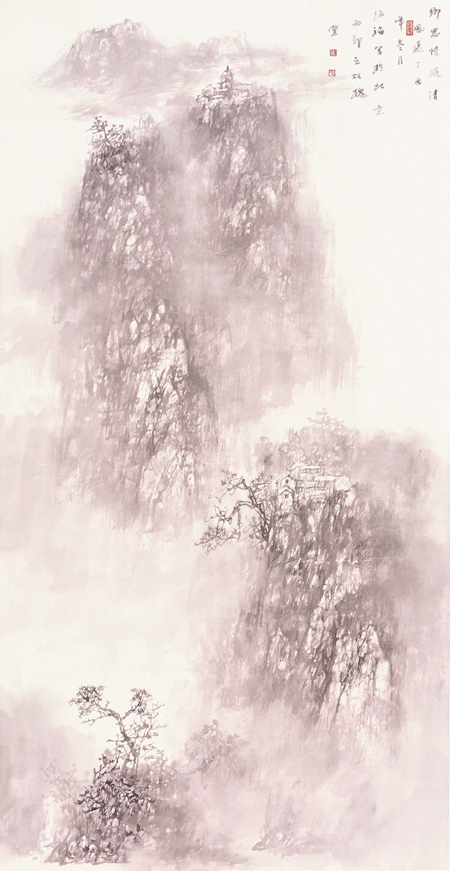 吕绍福-乡思情随清风远-136cm×68cm-2017年.jpg