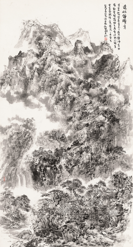 毛晓剑-造化钟神秀-180cmx97cm-2017年.jpg