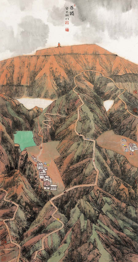 肖映川-天路-178cm×94cm-2013年 189331.jpg