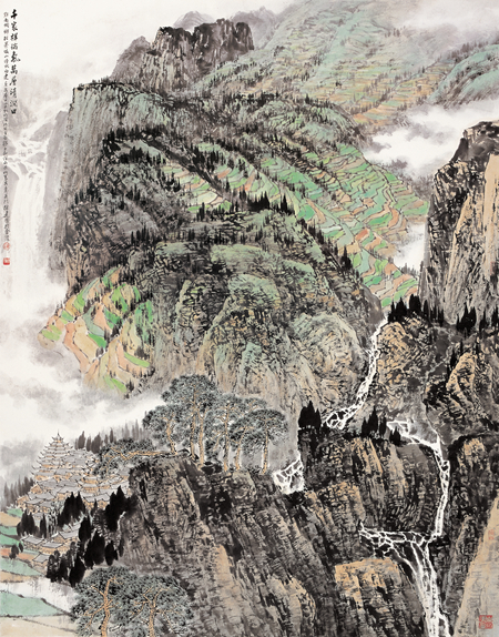 徐建明-千家祥瑞气万层清润田-180cm×145cm.jpg