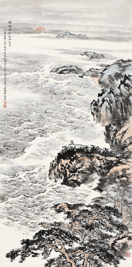杨惠东-崇武古城-136cm×68cm-2017年.jpg