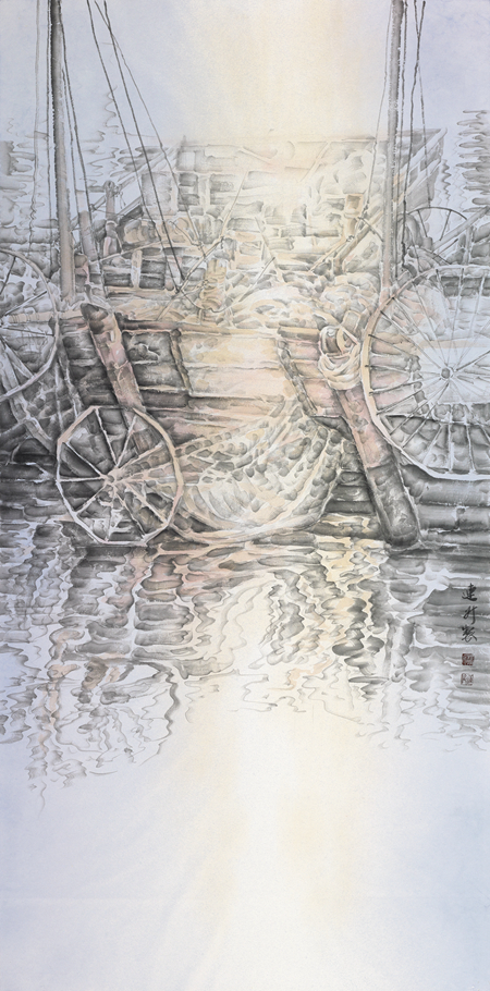 杨连升-无题-136cm×68cm-2016年 189335.jpg