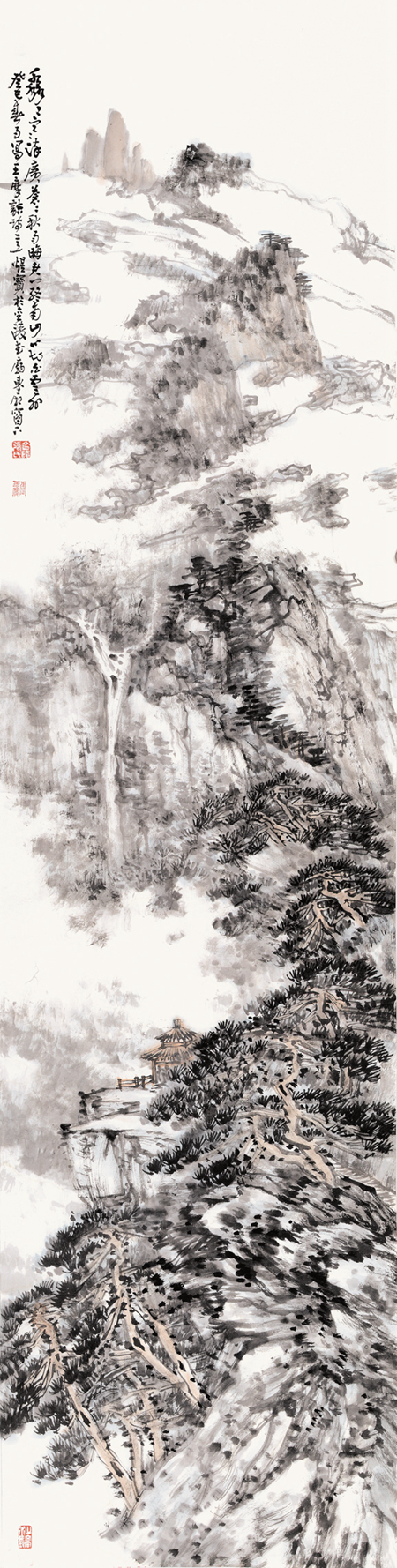 张煜宝-淼淼寒涛-136cm×34cm-2013年.jpg