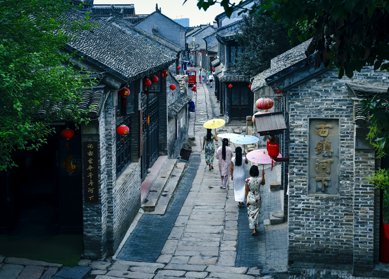 《影像运河》——《古镇新面貌》京杭大运河——淮安段   汪振玲 摄.jpg