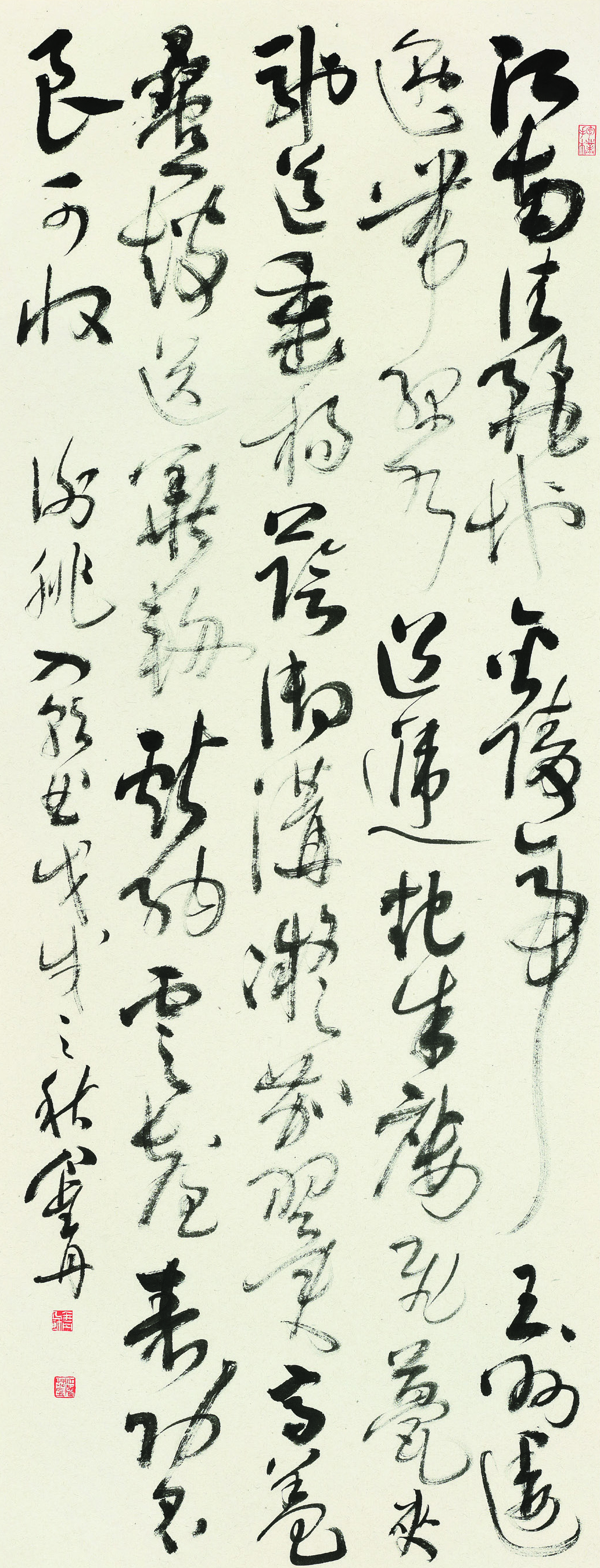 金丹  草书条幅  180cm×70cm.jpg
