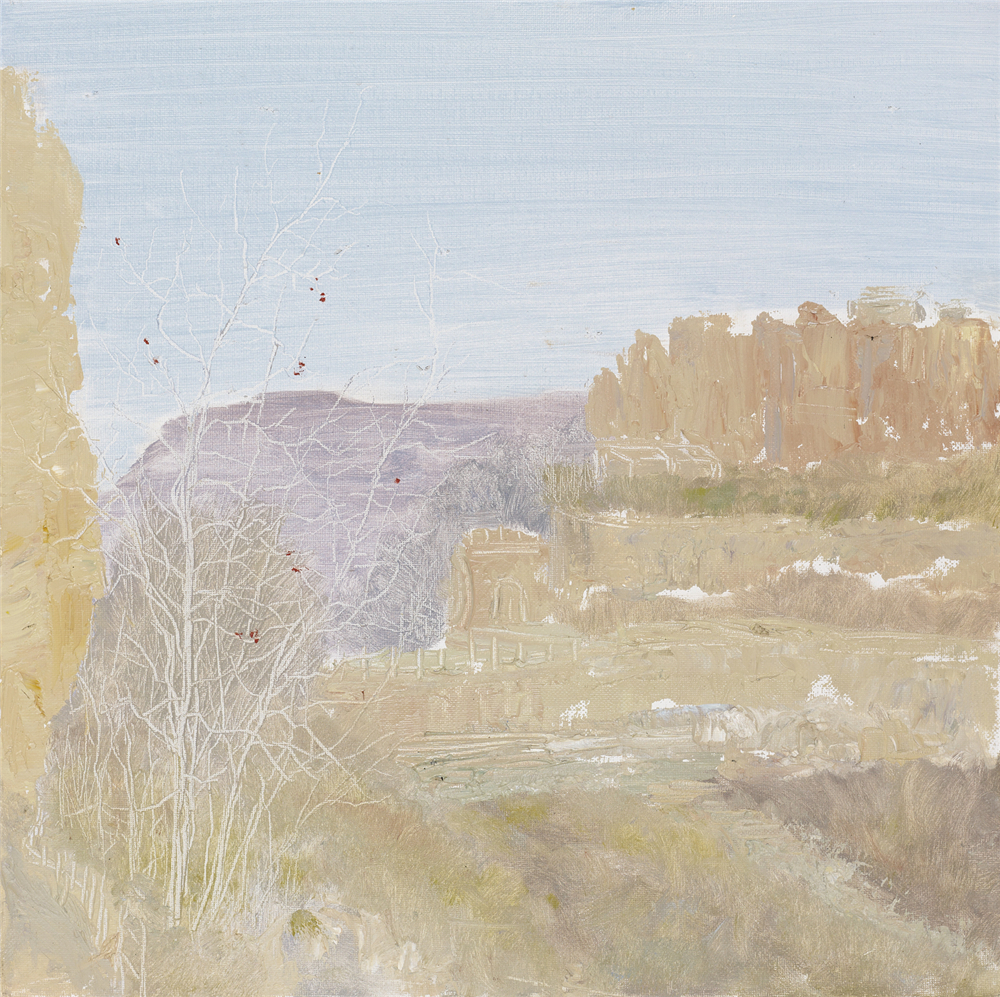 郭丽 陕北印象系列三 2018年 布面油画 40cm×40cm.jpg