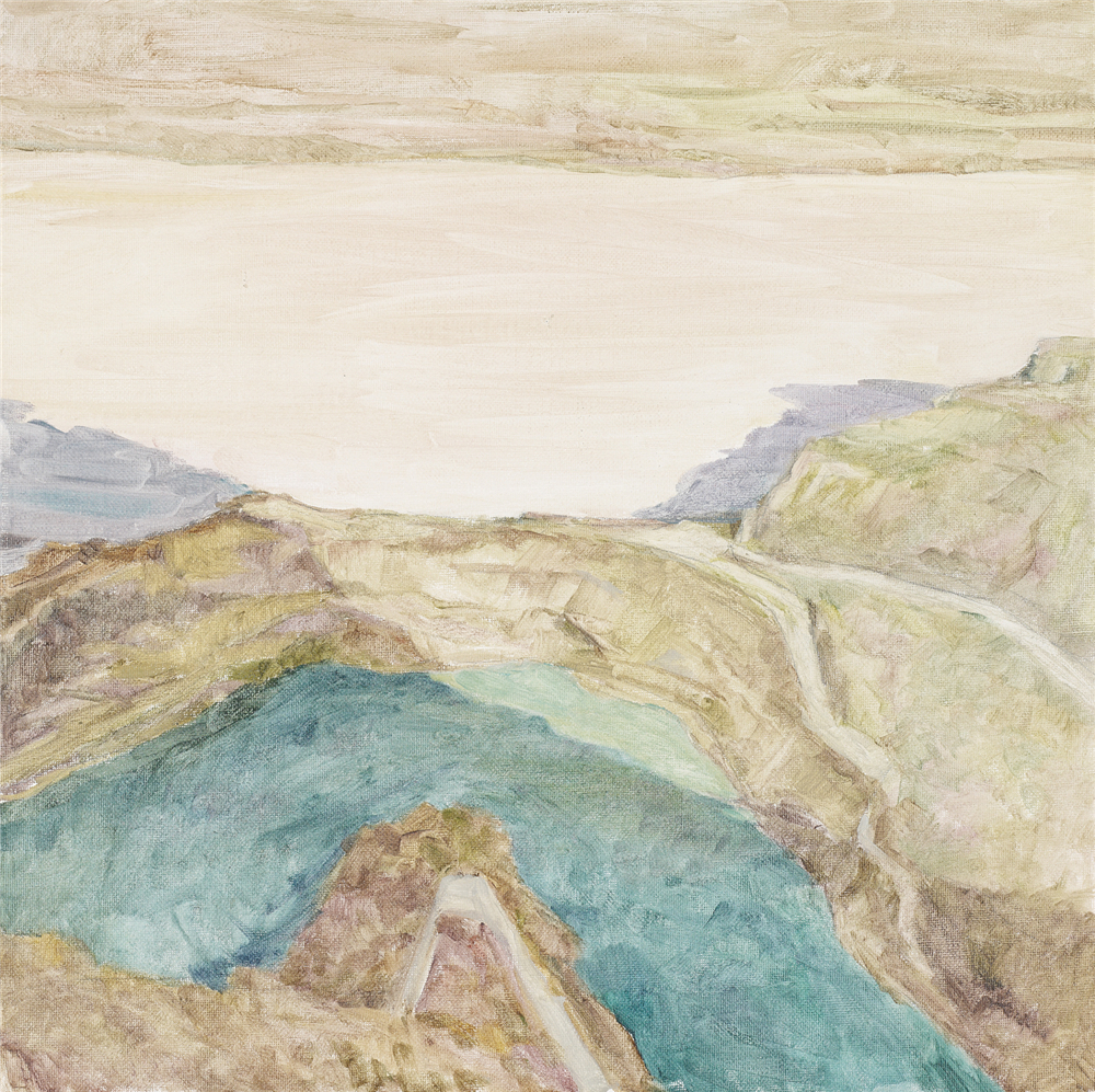 沈彬斌？蓄水池？2018年？布面油画？40cm×40cm.jpg