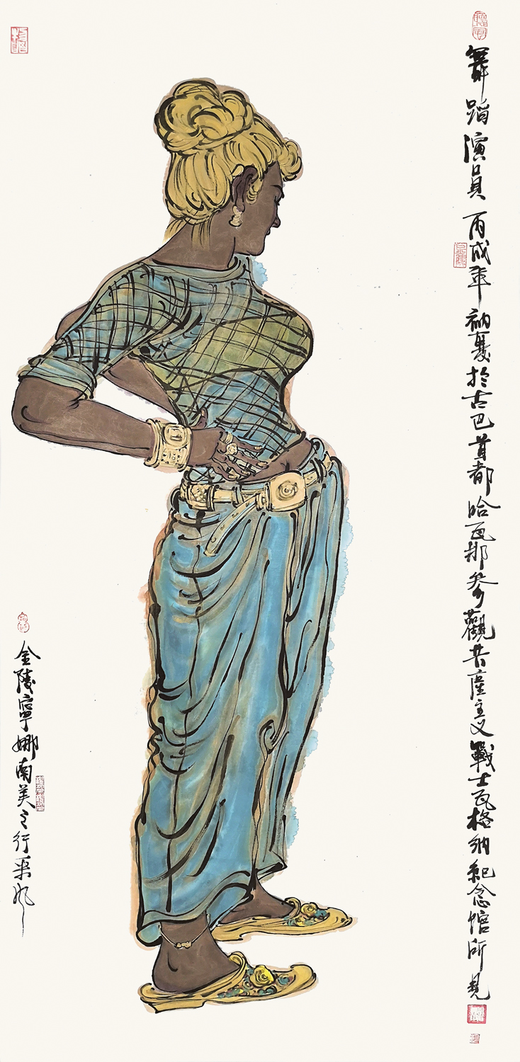 胡宁娜 舞蹈演员 138cm×69cm.jpg