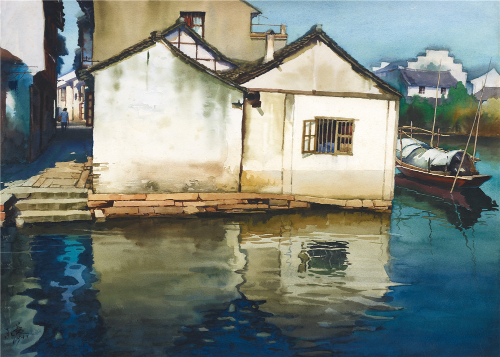 美协移交-水粉彩-精－0037卢承庆 夏日52×72  美协移交 207710.jpg