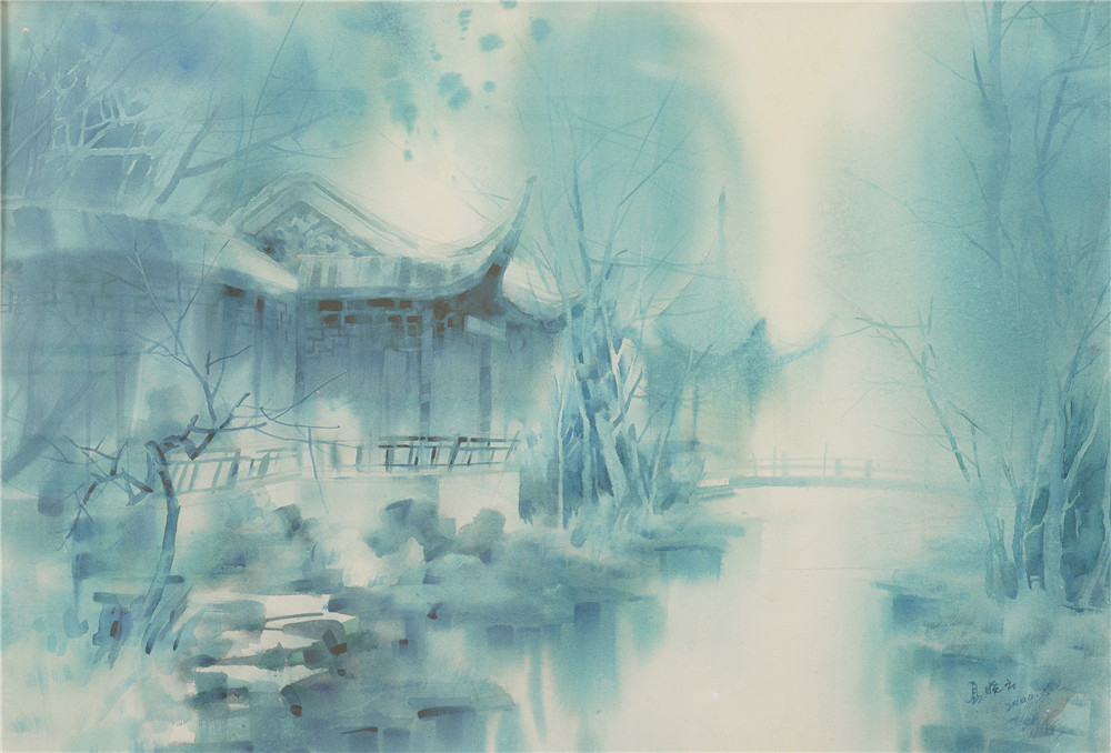 展捐-水-0001  夏晓云  梦圆  水彩画  54×78  2000  206508.jpg