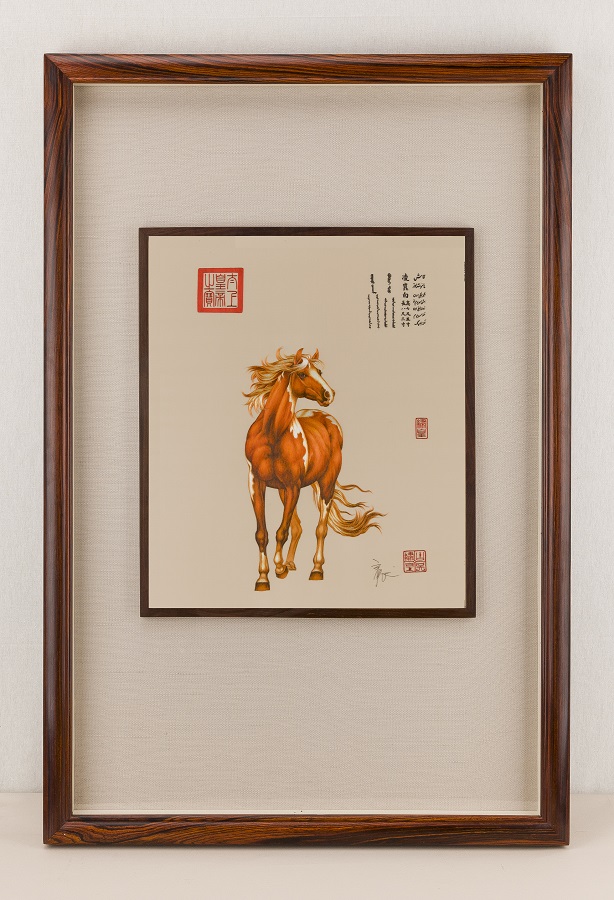 刺绣《贵人阅骏图》沈德龙61×3×92（cm）1.jpg